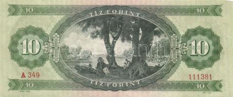 Kis vegyes bankjegy tétel: 1920. 2K + Osztrák-Magyar Bank 1922. 10K + 1943. 1000P + 1960. 10Ft + 196...