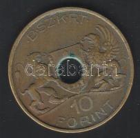 cca 1950. Budapest Székesfővárosi Közlekedési Rt. 10Ft lyukasztva