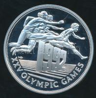 Belíz 1992. 25$ Ag "XXV. Nyári Olimpia" T:PP Belize 1992. 25 Dollars Ag "25th Summer Olympics / Barcelona" C:PP