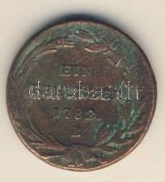 Ausztria/magyar verdejel 1790B 1Kr "II József" T:3