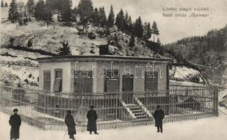 Lóvész tunnel, guard station (b)