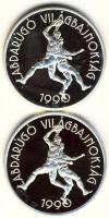 1989. 500Ft Ag "1990. Labdarúgó VB" PRÓBAVERET + 500Ft Ag "1990. Labdarúgó VB" T...