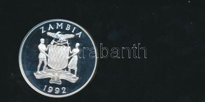 Zambia 1992. 100K Ag "XXV. Nyári Olimpia - Barcelona" T:PP
Zambia 1992. 100 Kwacha Ag &quo...