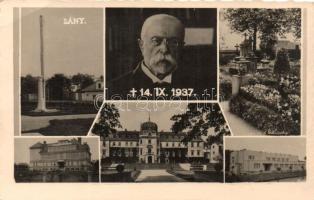 Lány with the tomb of T. G. Masaryk So.Stpl (EB)