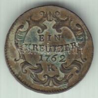 Ausztria/magyar verdejel 1762K 1Kr "Mária Terézia" T:2-