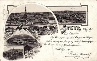 1894 (!) Steyr litho