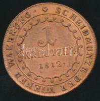 Ausztria 1812G 1Kr "I.Ferenc" T:2-/2 /
Austria 1812G 1 Kreuzer "Franz I" C:VF/XF
