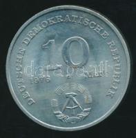 NDK 1976. 10M "20 éves a Néphadsereg" T:2/1- / GDR 1976. 10 Mark "20th Anniversary-National People´s Army" C:XF/AU