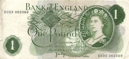 Nagy-Britannia 1971-1991. 1Ł (2x) + 5Ł (3x) T:III / 
Great Britain 1971-1991. 1 Pound (2x) + 5 Pound...