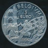 Belgium 1996. 5€ T:P /
Belgium 1996. 5 Euro C:P