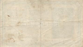 1918. 25K "3000" feletti sorozatszámmal, sima hátlappal és román körbélyegzővel T:II-/III