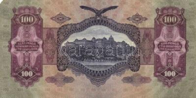 1930-41. 10P ,20P, 50P, 100P mindegyik hamis nyilaskereszt felülbélyegzéssel T:II,III+