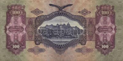 1930-41. 10P, 20P, 50P, 100P mindegyik hamis "Parancsnokság Mattsee" bélyegzővel T:II,III+