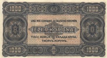 1920. 500K "Orell Füssli Zürich" T:restaurált (III) + 1923. 1000K "8 FILLÉR NYOLC FIL...