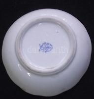 Viktória-mintás Herendi porcelán tálka / Herend chinaware tray d: 10 cm