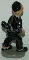 Kerámia kéményseprő-figura / Ceramic chimneysweep figure 16 cm