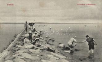 Siófok fürdőélet, Divald