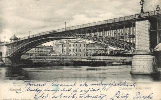 Szeged Tisza-part, híd