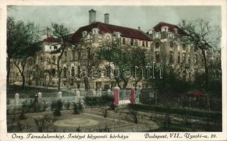 Budapest VII. Uzsoki utca, kórház (EK)