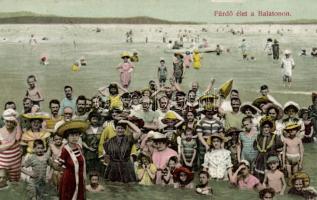 Balaton fürdőélet, Divald