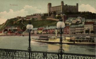 Pozsony with steamer