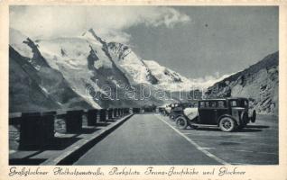 Grossglockner parking lot, automobiles