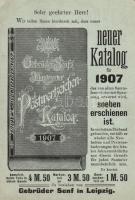 Philatelic catalogue 1907 Ga. (EK)