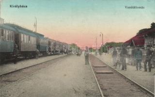 Királyháza railway station