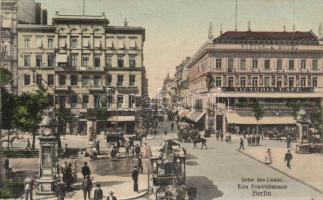 Berlin Friedrich street, horse tramway