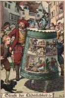 Punishment for profligacy litho s: Ad. J.