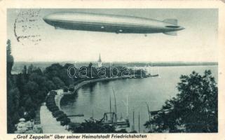 Graf Zeppelin over Friedrichshafen (EB)