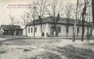 Újhatvan Majdan János hentesüzlete