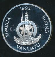 Vanuatu 1992. 50V Ag "XXV. Nyári Olimpia" T:PP / 
Vanuatu 1992. 50 Vatu Ag "Summer Ol...