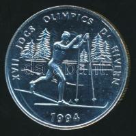 Andorra 1993. 5D Ag "XVII. Téli Olimpia" T:PP Andorra 1993. 5 Diners Ag "Winter Olympics" C:PP