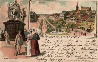 1899 Pozsony litho (EK)