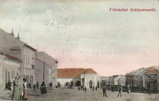 Gálszécs main square (EK)