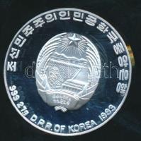 Észak Korea 1993. 500W Ag "XVII. Téli Olimpia" T:PP / 
Korea North 1993. 500 Won Ag "...