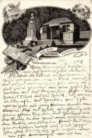 1898 Salzburg Mozarthäuschen litho