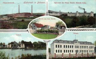 Mezimesti (Halbstadt) with factories