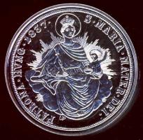 Magyar tallérok utánveretben "V.Ferdinánd tallérja 1837." Ag (0,999) 20g T:PP Tanúsítvánny...