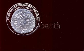 DN "A magyar nemzet pénzérméi - Nagy Lajos szerecsenfejes dénárja 1342-1382." Ag (0,999) e...