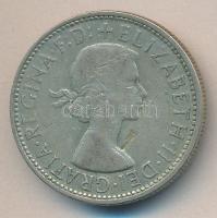 Ausztrália 1960. 1Fl Ag T:3 / Australia 1960. 1 Florin Ag C:F