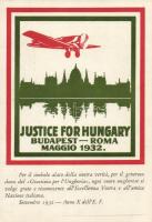 1932 Justice for Hungary Budapest-Rome flight