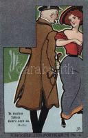 Junggesellen Postkarte nr. 3, Philipp & Kramer