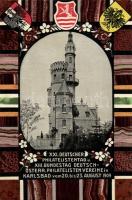 1909 XXI. German Philately Day, Karlsbad/Karlovy Vary litho So.Stpl