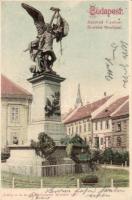 Budapest I. Honvéd szobor litho