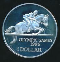 Bermuda 1996. 1$ Ag "XXVI. Nyári Olimpia" T:PP /
Bermuda 1996. 1 Dollar Ag "1996 Summ...