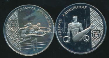 Belorusszia 1995. 1R CuNi (2x) "XXVI. Nyári Olimpia" T:PP Csak 5000db! / Belarus 1995. 1 Rouble CuNi (2x) "1996 Summer Olympic Games" C:PP Only 5000 examples!