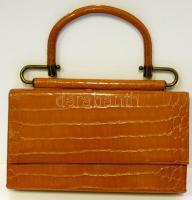 cca 1960 Bőr női táska / Vintag leather womans bag
