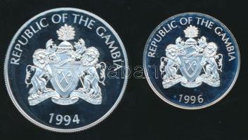 Gambia 1994-1996. 2D Ag + 20D Ag "XXVI. Nyári Olimpia" T:PP Csak 10.000db!
Gambia 1994-199...